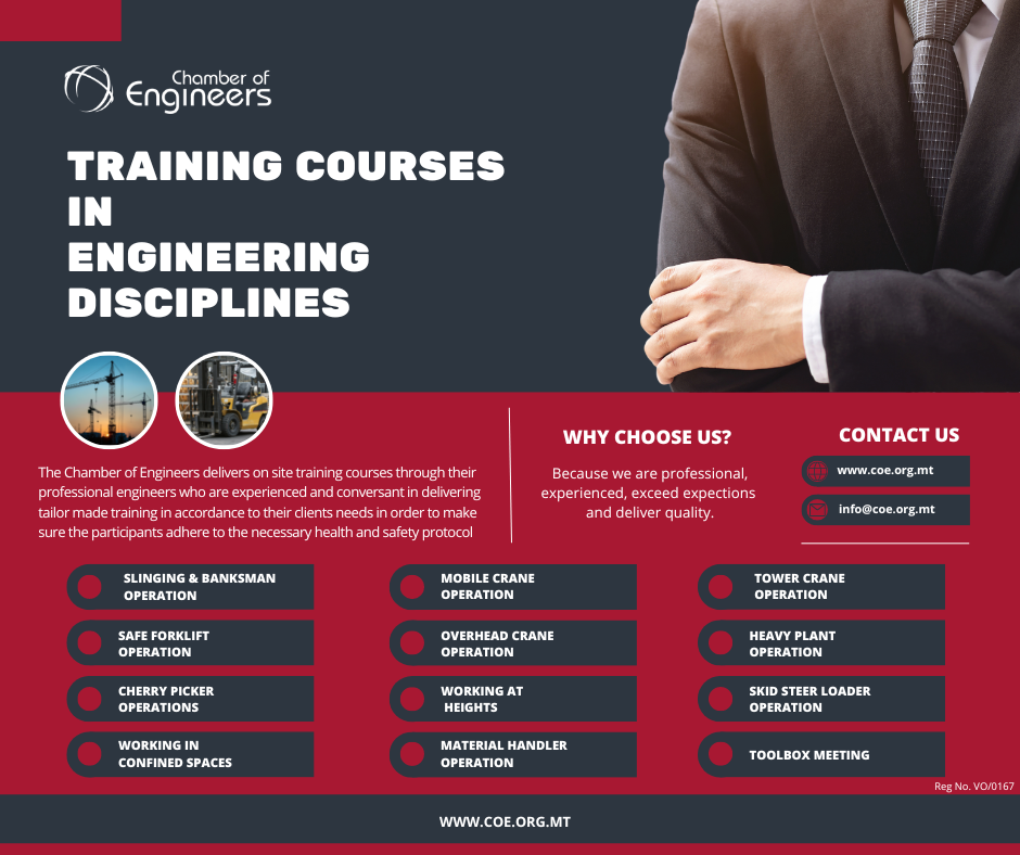 Training Courses in Engineering Disciplines Chamber of Engineers